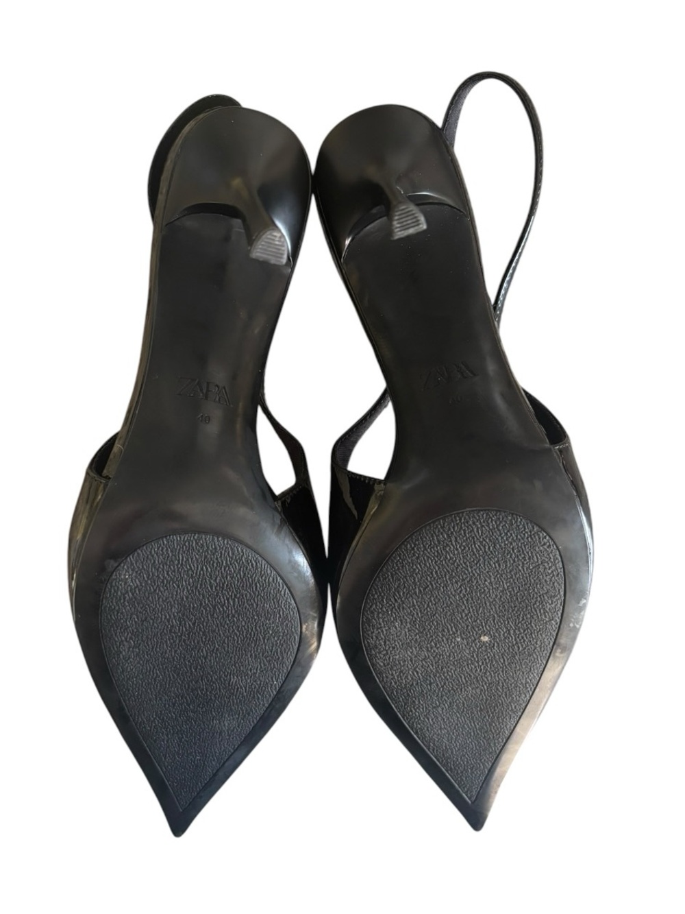 Zara Patent Slingback Pumps - Picture 8 of 9
